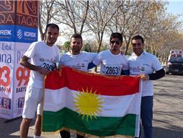 7th Graders Participate in Erbil International Marathon 